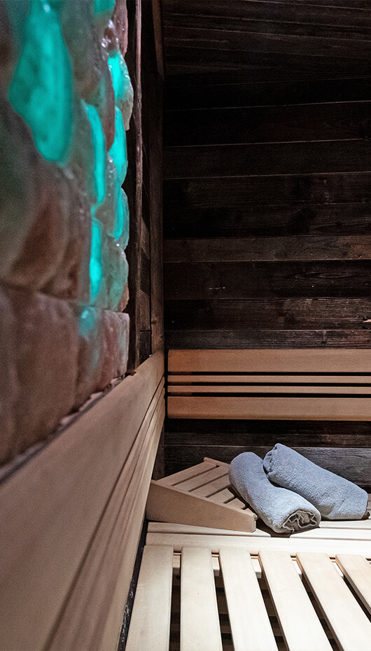 Inklusivleistungen im moor&mehr Bio Kurhotel – die finnische Altholzsauna
